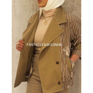 brown jacket
