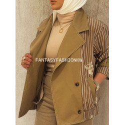 brown jacket